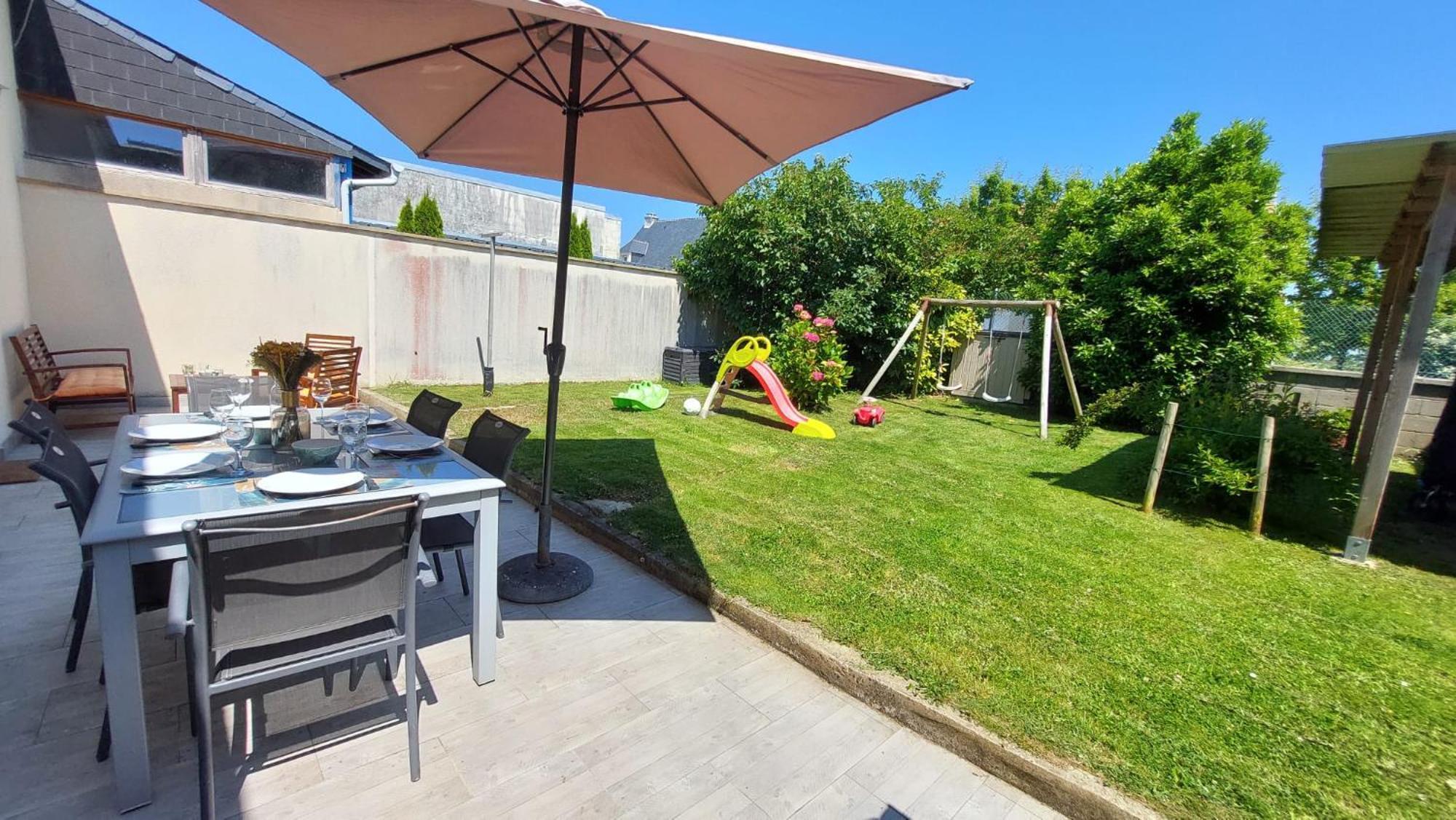 Le So Wild, Maison Avec Jardin Clos, Terrasse Amenagee, 5 Mn A Pied Commerce, Terrain De Tennis, A 800 M De La Plage D'Omaha Beach Jeux Arcade, Jouets, Materiel Jeunes Enfants Enfants, Table Ping-Pong Vierville-sur-Mer Luaran gambar